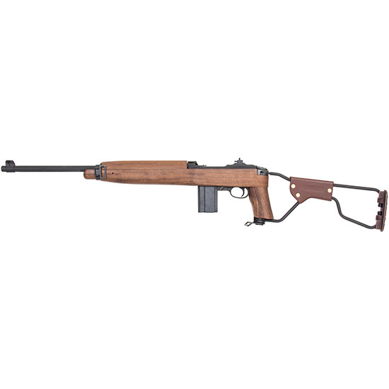 Auto Ordnance M1 Carbine Paratrooper, .30 Carbine, 18" Barrel, 15 Rds, Parkerized - 602686313094 