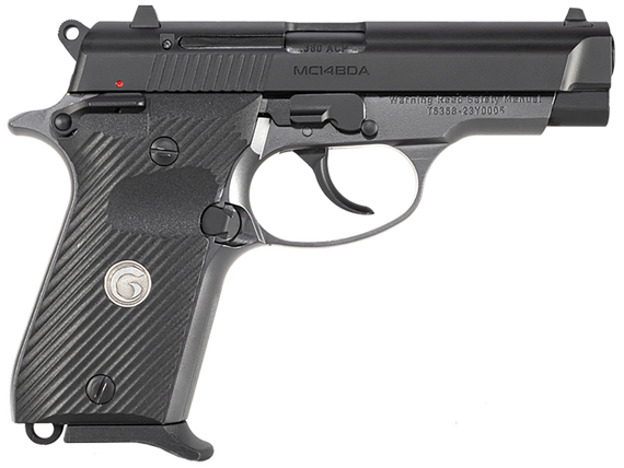 EAA MC14BDA, 380 ACP, 3.80" Barrel, 13 Rds, Black/Stainless - 741566906909 