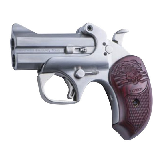 Bond Arms Patriot, 357 MAG / 38 SPL, 3" Barrel, 2 Rds, Stainless - 855959003936 
