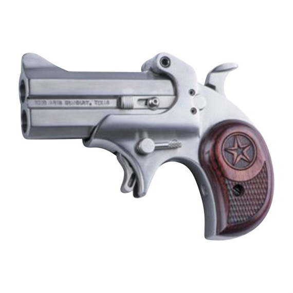 Bond Arms Cowboy Defender, .40 S&W, 3.00" Barrel, 2 Rds, Stainless Steel - 855959001277 