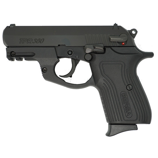 Bersa TPR380, .380 ACP, 3.50" Barrel, 8 Rds, Matte Black - 810083200118 