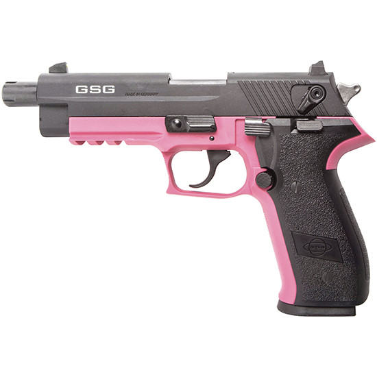 GSG FireFly, .22LR, 4.90" Barrel, 10 Rds, Pink Finish - 813393019739 