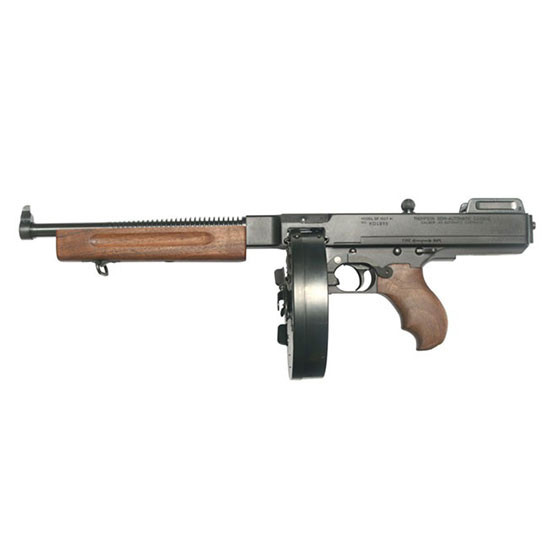 Auto Ordnance 1927A1 LTWT DLX, 45ACP, 10.5" Barrel, 50 Rds, Black Finish - 151550026723 