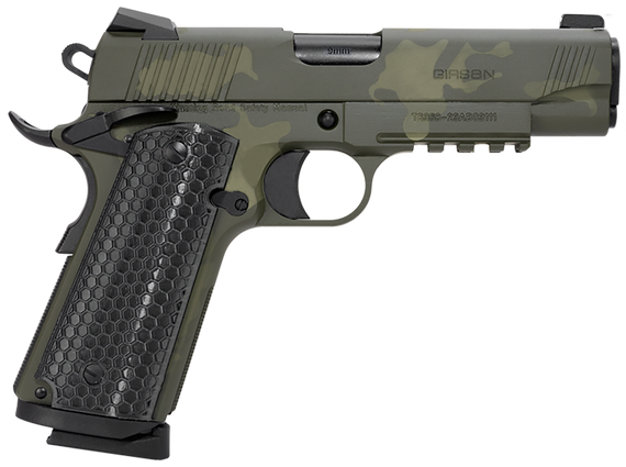EAA MC1911 C, 9MM, 4.40" Barrel, 9+1 Rds, OD Camo - 741566906893 