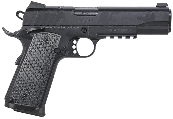 EAA MC1911 S Influencer, 38 SUPER, 5.00" Barrel, 9+1 Rds, Black Camo - 741566907067 