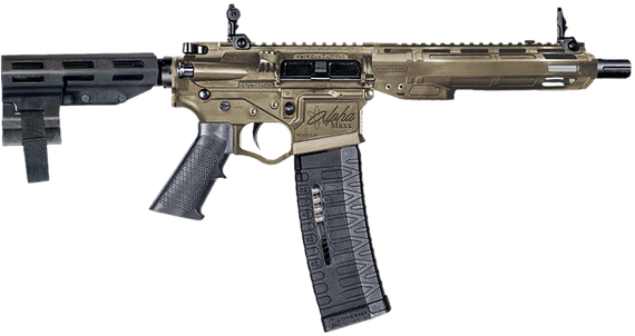 American Tactical Inc Alpha Maxx, 300 Blackout, 7.50" Barrel, 60+1 Rds, Flat Dark Earth - 810113113876 