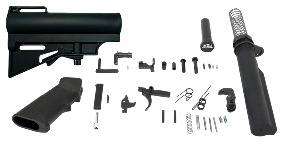 DPMS Panther Arms DP51655159027, Receiver, AR-15 CAR Blade Pistol Lower Kit, Black - 810141220836 