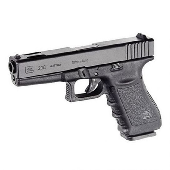 Glock 20C Gen 3, 10MM, 4.61" Ported Barrel, 15 Rds, Matte - 764503912665 
