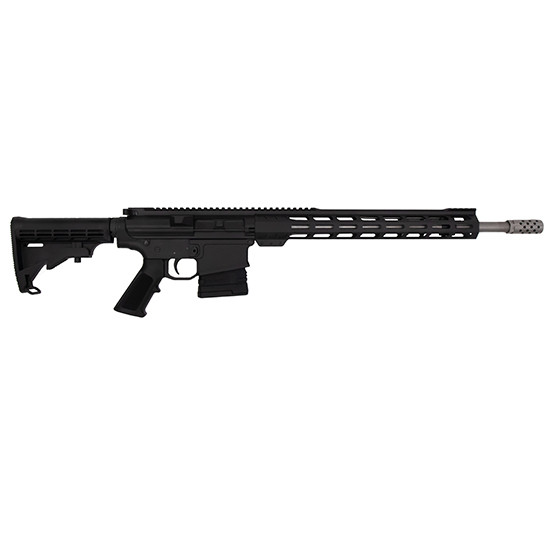 Great Lakes Firearms AR-10, .308 WIN, 18.00" Barrel, 10 Rds, Black/Stainless - 638457791556 