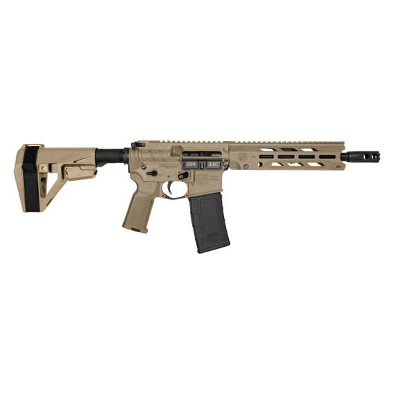 Diamondback Obsidian DB15 Pistol, 300 Blackout, 10.00" Barrel, 30 Rds, Flat Dark Earth 
