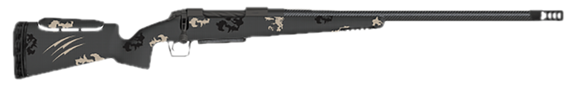 Fierce Firearms Carbon Rival XP, 300 PRC, 22" Barrel, 1 Rd, Black Cerakote - 853418915127 