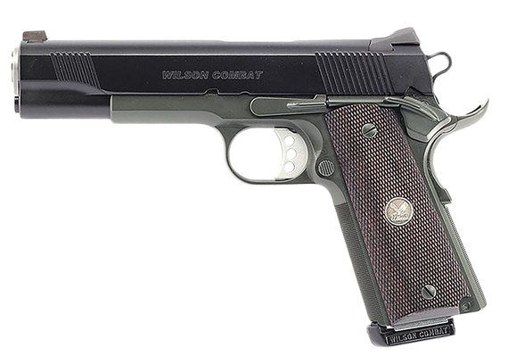 Wilson Combat CQB, 45 ACP, 5.00" Barrel, 8+1 Rds, Black Armor-Tuff - 810025506759 