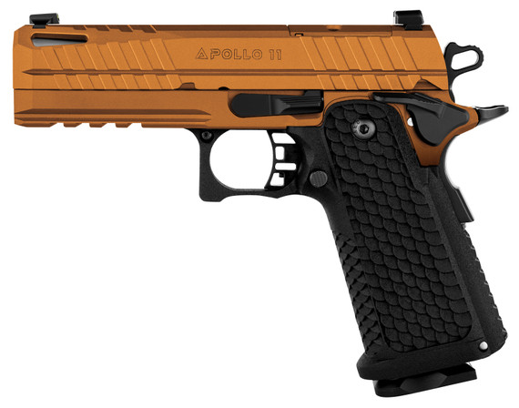 Live Free Armory Apollo 11 Compact, 9MM, 4.15" Barrel, 17 Rds, Copper 