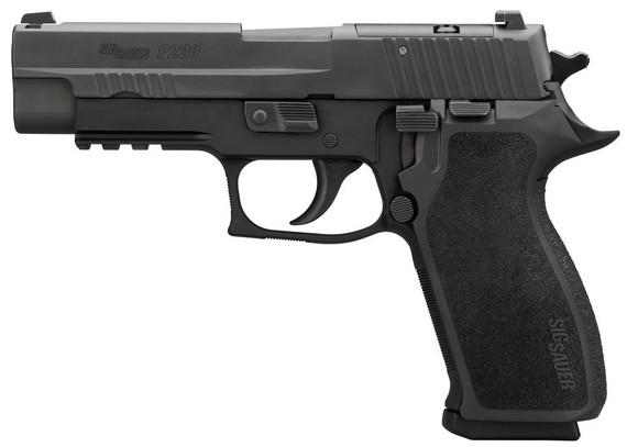 SIG Sauer P220, 45 ACP, 4.40" Barrel, 8 Rds, Black Anodized - 798681697649 