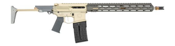 Q Honey Badger, 5.56 NATO, 16.00" Barrel, 10 RDs, Clear Anodized 