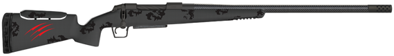 Fierce Firearms Carbon Rival, 7MM PRC, 20.00" Barrel, 3 Rds, Black/Grey - 853418915004 