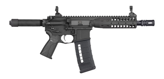 LWRC SIX8, 6.8 SPC II, 8.50" Barrel, 30 Rds, Black Nitride - 854026005620 