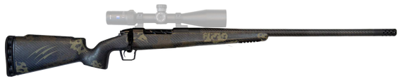 Fierce Firearms Carbon Rival LR, .300 Win Mag, 24.00" Barrel, 3+1 Rds, Midnight Bronze Cerakote - 853418969342 