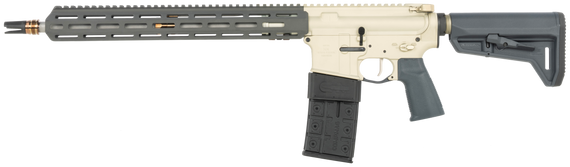 Q Sugar Weasel, 5.56 NATO, 16.00" Barrel, 10 RDs, Clear Anodized - 810152961421 