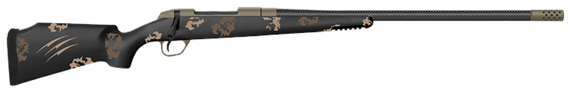 Fierce Firearms Carbon Rage, 7MM BC, 20.00" Barrel, 3+1 Rds, Black Cerakote - 853418102299 