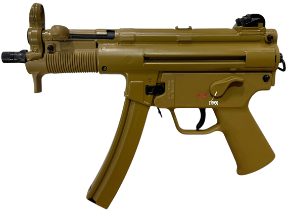 Heckler & Koch SP5K-PDW, 9MM, 4.53" Barrel, 10 Rds, Flat Dark Earth 