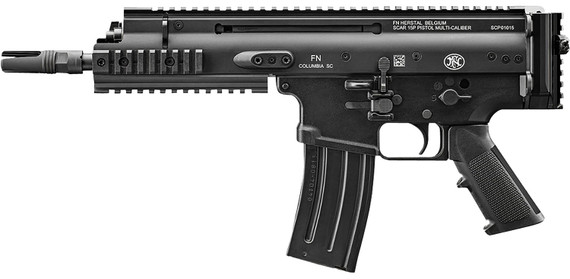 FN SCAR 15P, 5.56 NATO, 7.50" Barrel, 30 Rds, Black Anodized 