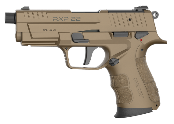 Retay USA RXP22FDE13TH, 22 LR, 4.00" Barrel, 13+1 Rds, Flat Dark Earth Cerakote - 193212014986 