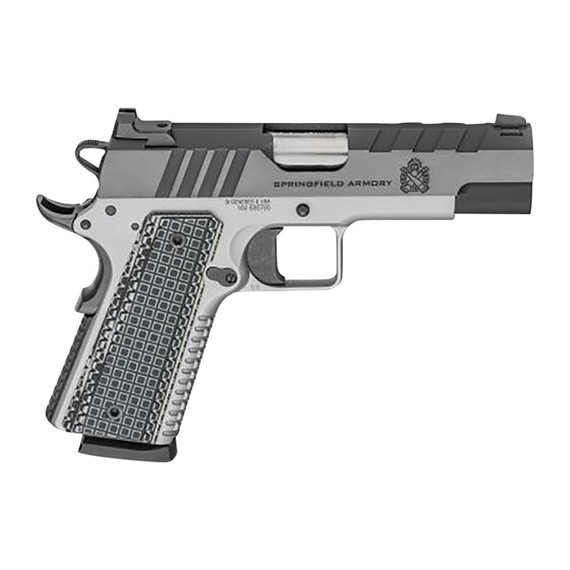 Springfield 1911 Emissary, .45 ACP, 4.25" Barrel, 8+1 Rds, Stainless - 706397934507 
