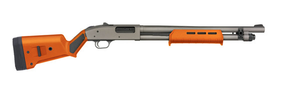 Mossberg 590A1 Pro, 12 Gauge, 18.5" Barrel, 6 Rds, Tungsten Orange - 015813507929 