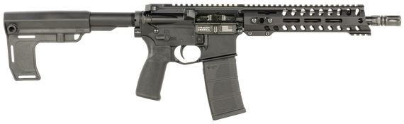 Patriot Ordnance Factory 2172 Constable, 5.56 NATO, 10.50" Barrel, 30 Rds, Black Anodized - 847313021724 