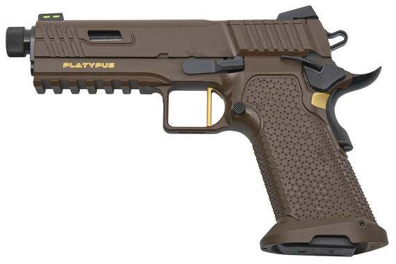 Stealth Arms Platypus, 9MM, Commander, Burnt Bronze & Black, Glock Mag Compatible - 1350655 