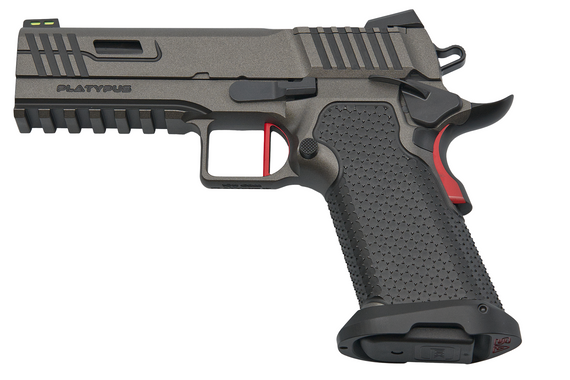 Stealth Arms Platypus, 9MM, Commander, Black & Tungsten, Glock Mag Compatible - 2924323 