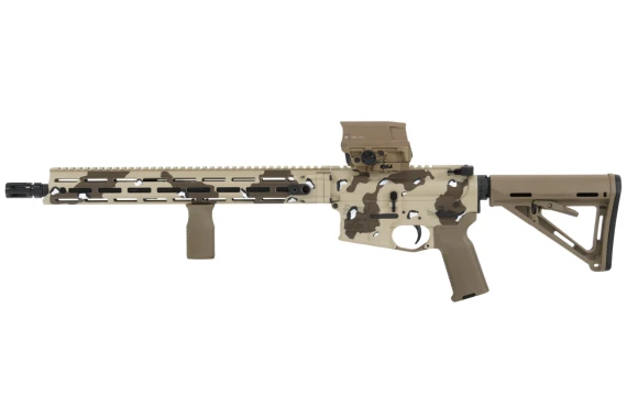 CNC Firearms & Daniel Defense DDM4 V7, Limited Edition Chocolate Chip w/ Vortex UH-1 and Magpul Furniture 