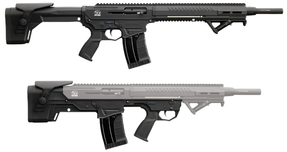 Chiappa Hydra 902, 12 Gauge, 18.70" Barrel, 5+1 Rds, Black Finish - 8053800946803 