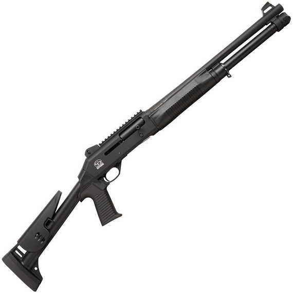 Chiappa 601 DPS, 12 GA, 18.5" Barrel, 5 Rds, Black - 8053800941129 