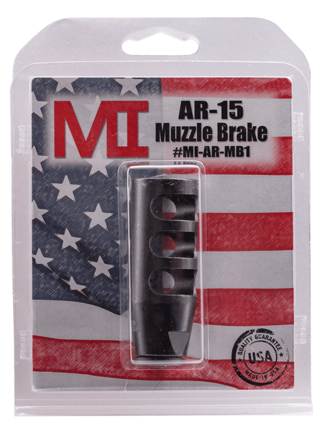 Midwest MI-AR-MB1, Muzzle Brake, Phosphate Finish - 816537013730 