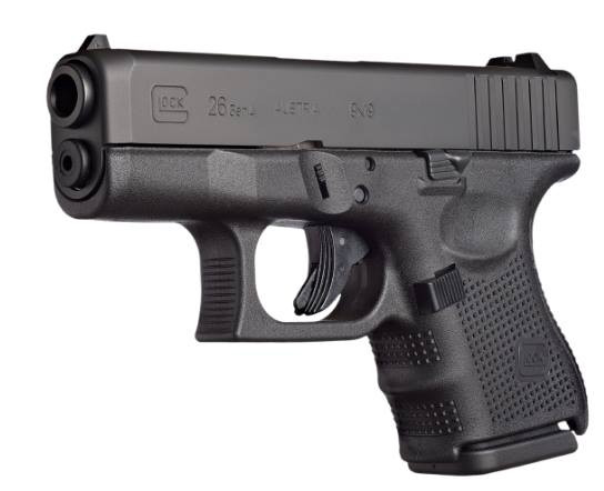 Glock G26 Gen4, 9MM, 3.4" Barrel, 10 Rds - 764503001024 