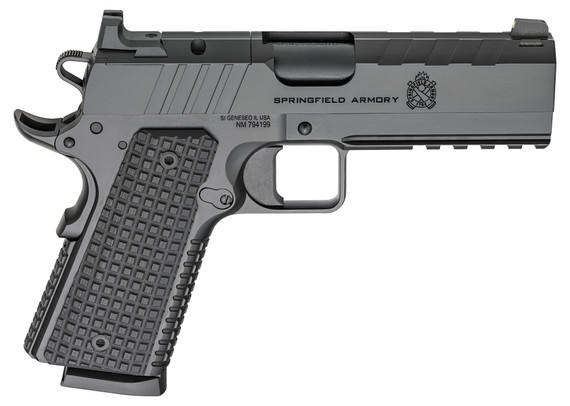 Springfield 1911 Emissary AOS, .45 ACP, 4.25" Barrel, 8 Rds, Black Cerakote - 706397964580 