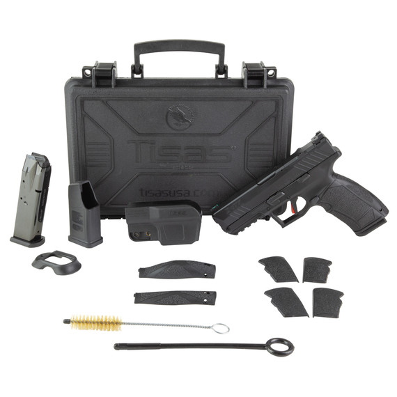 Tisas PX-9 Duty, 9MM, 4.10" Barrel, 10+1 Rds, Black QPQ Steel 