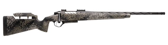 Seekins Precision Havak PH3, 6 Creedmoor, 24.00" Barrel, Black Fluted, Mountain Shadow Synthetic Stock - 811452023222 