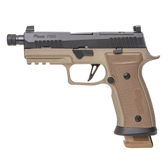 SIG Sauer P320 AXG Combat, 9MM, 4.60" Barrel, 21 Rds, Flat Dark Earth - 798681642427 