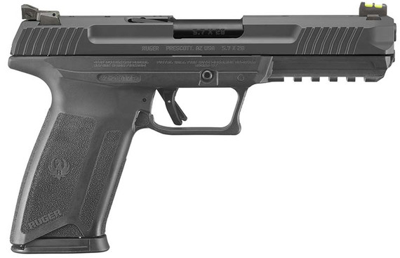 Ruger Ruger-57 Pro, 5.7x28MM, 4.94" Barrel, 20 Rds, Black - 736676164035 