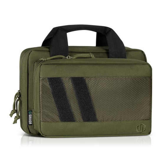 Savior Equipment Specialist Series, Double Pistol Case, OD Green, 600D Polyester - 812066031665 