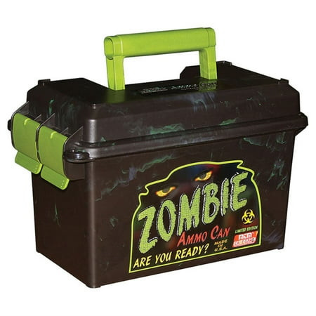 MCM Zombie Ammo Can, Plastic, Green Handle - 026057362397 