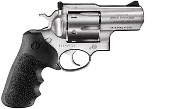 Ruger Super Redhawk Alaskan, .44 MAGNUM, 2.50" Barrel, 6 Rds, Satin Stainless 