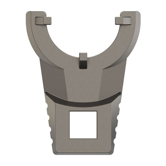 Real Avid Master-Fit Extended & Standard 2-Sided Castle Nut Wrench, Titanium-Coated Stainless Steel - 813119013843 