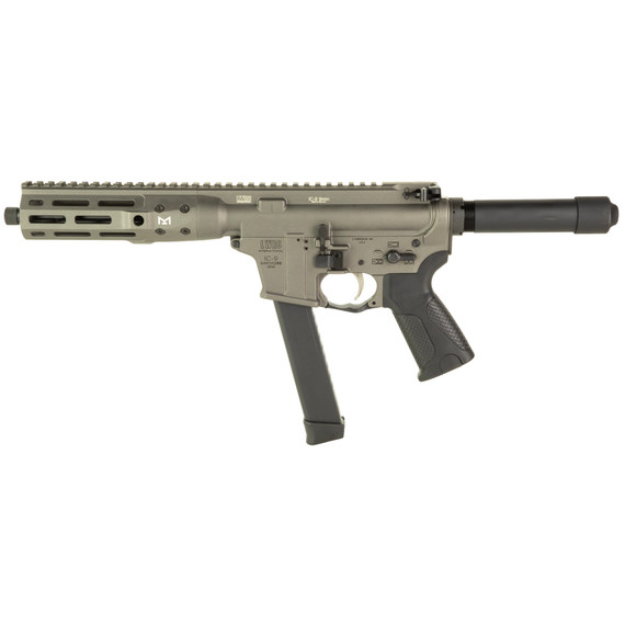 LWRC IC-9, 9MM, 8.5" Barrel, 30 Rds, Tungsten Gray - 850058027234 