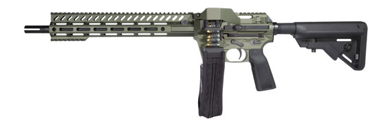 Freedom Ordnance FM9D, 9MM, 16.00" Barrel, 33 Rds, OD Green Anodized 