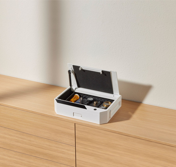 MyCube Case, Steel, White Finish 