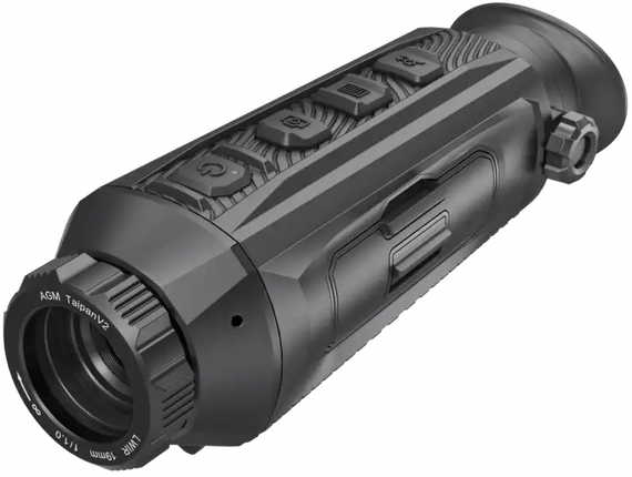 AGM Global Vision Taipan V2, Thermal Monocular, Black, 3x/6x/11x/22.50x, 320x256, 50Hz - 810164391636 